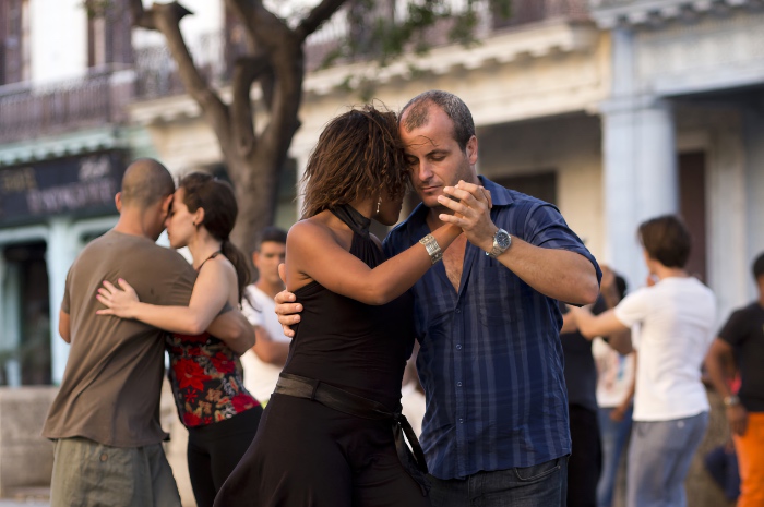 Salsa on street in Havana